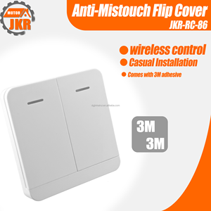 Manufacturer Wholesale 86 Type <strong>Wireless</strong> <strong>Radio</strong> Frequency <strong>Remote</strong> Control <strong>Switch</strong> 433 MHz Dual-Channel 24-Bit Data Bit Made of Metal - Product Image 4