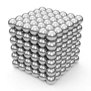Boule d'aimant en néodyme N45 à haute température avec services de soudage par revêtement en nickel - Product Image 6