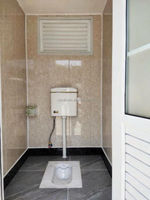 Toilettes portables modernes en acier préfabriquées pliables |   Toilettes mobiles de qualité industrielle pour hôpital, école, atelier