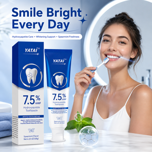 Dentifrice personnalisé à l'hydroxyapatite 7,5% nHAP, réparation, protection de l'émail, soulagement de la sensibilité dentaire, blanchiment quotidien, soin buccal - Product Image 5