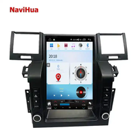 Nouveau multimédia stéréo NaviHua pour Tesla Style Land Range Rover Sport 12.1 pouces écran vertical GPS Navigation autoradio mise à niveau