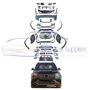 <span class=keywords><strong>Precio</strong></span> de fábrica GLS63 AMG Style Body Kit X167 Upgrade M Parachoques trasero delantero Grill Full Bodykit para <span class=keywords><strong>Mercedes</strong></span> Benz W 2020 - Product Image 6