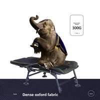 Lit de camping pliable pour la randonnée, la pêche, le camping en plein air, imperméable, réglable, pour les activités intérieures et extérieures
