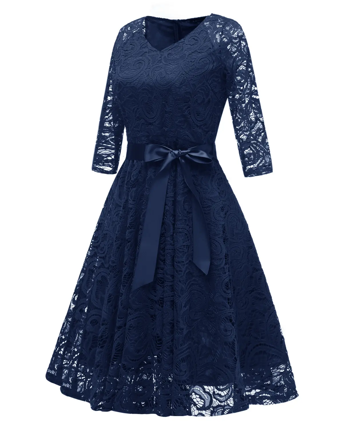 lace evening gown