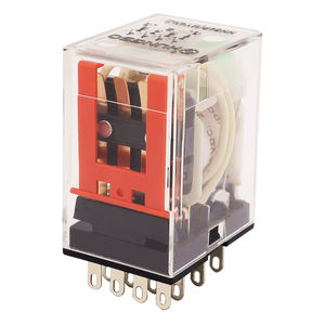 HH54P(MY4) MY4N-GS автомобильное реле общего назначения 6/12/24/48 VDC со светодиодом 14PIN 5A 10A/250VAC защитное реле - Product Image 4