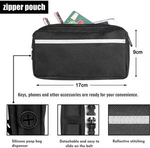 Og ANDS REE eash con Zipper Ouch OGS ounning eaeash con UAL andandle y Reflective titaist AG para Jogging alking - Product Image 6