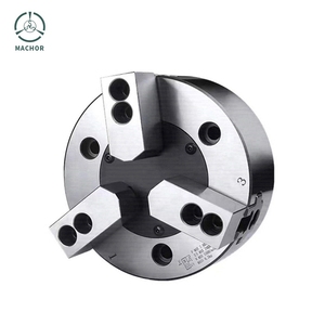 หัวจับเครื่องกลึงแบบนิวเมติกไฮดรอลิกแนวตั้ง 3 ขากรรไกร พร้อมระบบจัดศูนย์ สำหรับเครื่องกลึงซีเอ็นซี - Product Image 1