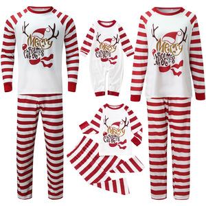 DDP Atacado Novo Design Conjunto De Roupas De Natal Inverno Pai-Filho Casa Vestuário Xmas Cartoon Família Combinando Natal Pijama - Product Image 5