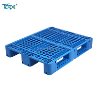 Palette en plastique empilable robuste 1200*1000, vente chaude, palette en plastique économique, palette en plastique durable, personnalisation en usine