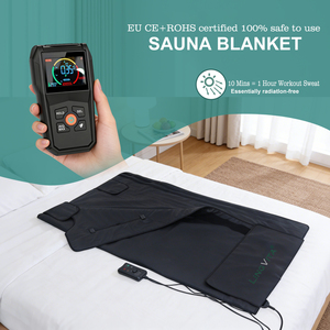 Couverture de sauna portable Lingvita, sac de sauna avec télécommande pour une utilisation facile à domicile - Product Image 2