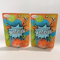 Pochettes d'emballage personnalisées à trois soudures latérales de qualité alimentaire pour cosmétiques, soins de la peau, masques faciaux et corporels, lotions, conception thermosoudée