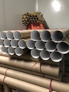 Tube en carton à haute résistance à la torsion pour boîte cadeau rigide, support en carton haute densité, tube vierge sans défaut - Product Image 3