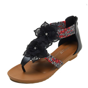 Sandali Strappy cinturino <span class=keywords><strong>Cris</strong></span> sandali piatti fasciatura caviglia Slingback scivoli scarpe - Product Image 2