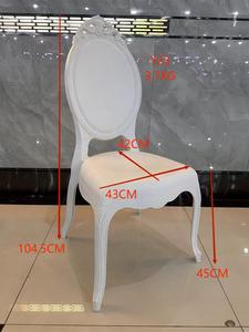 <span class=keywords><strong>Silla</strong></span> de Plástico PP <span class=keywords><strong>Blanca</strong></span> Resistente y Económica en Oferta, <span class=keywords><strong>Silla</strong></span> <span class=keywords><strong>Redonda</strong></span> con Respaldo de Red para Eventos de Boda y Hoteles - Product Image 3