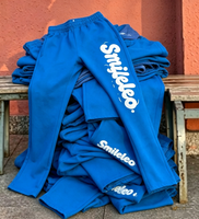 Pantalones Deportivos de Algodón French Terry para Hombre, con Estampado Puff y Logotipo Personalizado