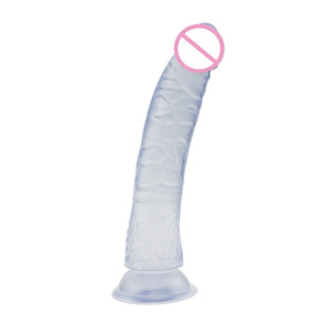 Dildo Realista de Silicona Transparente con Fuerte Ventosa 100% Impermeable, Juguete Sexual de Gran Tamaño para Mujeres, Estimulador de Punto G y Vaginal - Product Image 4