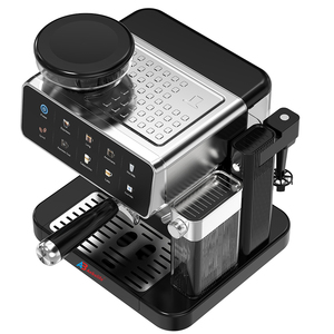 Machine à café <span class=keywords><strong>expresso</strong></span> professionnelle Anbolife <span class=keywords><strong>avec</strong></span> moulin intégré, machine à café à commande de température PID 20 bars <span class=keywords><strong>avec</strong></span> mousseur à lait - Product Image 4