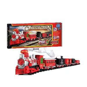 Tren de Juguete Eléctrico con Humo para Niños - Product Image 1