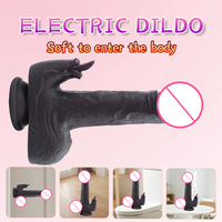 Wiederaufladbarer Silikon G-Punkt Vibrator Teleskopischer Elektrischer Massager Weich Wasserdicht Fernbedienung Latexfrei Tragbar für Frauen Täglicher Gebrauch