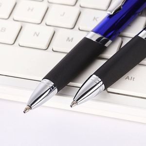 Multicolor Click <b>Ballpoint</b> <b>Pen</b> with Silver Trim Soft Grip Retractable <b>Pen</b> Custom Logo Promotional Office <b>Pen</b> for Business Gifts - Product Image 3