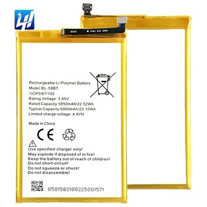 Fabrika tedarikçisi tecno poupou4 LC7 için en iyi satış 6000mah BL-58BT/Pro kıvılcım gücü 2 LC8 kıvılcım 6 hava KE6 Pova LD7 - Product Image 1