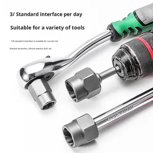 Extracteur de douilles universel multi-usages 14 pièces, douille à filetage inversé, vis décalée, écrou BBA <span class=keywords><strong>antivol</strong></span>, écrou endommagé, outil de démontage - Product Image 3