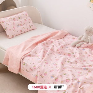 Hochang Kids Summer Quilt 1 Jin Reactive Printing Air-permeable Large Square For Children Over 4 Years Old - Product Image 2