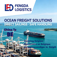 Seefracht-Auftragsabwicklungsdienste, Spediteur DDP nach Belgien, Hafen Gent, Logistikunternehmen, pünktliche Ankunft