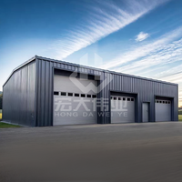 Kits de garage en acier préfabriqués Revêtement résistant à la corrosion Montage facile Design moderne pour maison préfabriquée résidentielle et commerciale