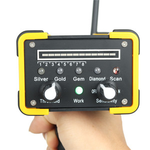 Handheld Metal Detector GR-100 Gold Silver Gem Diamond Scanner 12V Industrial Metal Detector - Product Image 3