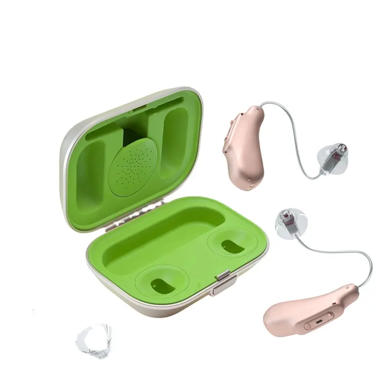 Hearing Aid Good Quality Invisible Mini Digital Open Fit Hearing Aid With Noise Cancellation Function Hearing Aids Bluetooth For Case