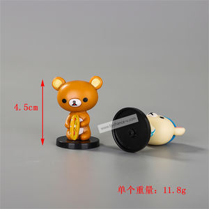 Popular dibujos animados oso pardo estatuilla coleccionable restaurante <span class=keywords><strong>Happy</strong></span> <span class=keywords><strong>Meal</strong></span> <span class=keywords><strong>juguete</strong></span> para niños Idea de regalo Premium - Product Image 3