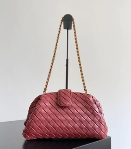 Designer <b>bag</b> B Latest Fashion Women <b>Leather</b> Woven Pattern <b>Cross</b> <b>Body</b> Hand <b>Bags</b> for <b>Ladies</b> String Shoulder Purse with Loop VV - Product Image 6