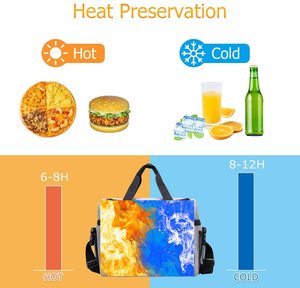 plegable bolsa de portátil aislado prueba de fugas refrigerador con correa para el hombro y manejar para bolso de playa - Product Image 4