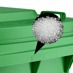 Thùng rác ngoài trời 240L 120L có thể thương mại công suất lớn khô phân loại ướt vệ sinh Trailer Thùng rác với bánh xe nắp - Product Image 5