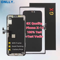 Écran LCD de téléphone portable pour iPhone 5 6 7 8 X 11 12 13 Pro Max Remplacement d'écran Écran OLED d'origine Écran LCD pour iPhone LCD