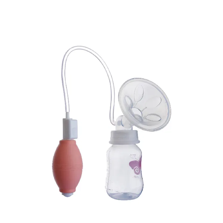 المحمولة مضخة الثدي مريحة حليب الأم مضخة BPA الحرة سيليكون مضخة الثدي اليدوي مضخة الثدي