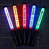 Événement en plastique concert RGB télécommande DMX éclairage lueur fête baguette de joie LED bâton de lumière