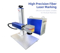Macchina per marcatura laser a fibra da 30W 50W per bicchieri, tazze e articoli in titanio verniciato a polvere PVD, con rotazione