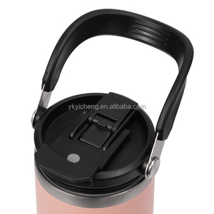 Cadeaux promotionnels <span class=keywords><strong>de</strong></span> lots en stock gobelet <span class=keywords><strong>de</strong></span> 30oz tasse <span class=keywords><strong>de</strong></span> voyage isolée sous vide à double paroi gobelet à café en vrac facile à transporter avec couvercle rabattable - Product Image 6