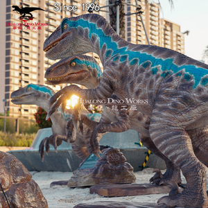 Zigong Fabriqué en Usine Attrayant Programmé Robotique Dinosaure <span class=keywords><strong>Raptor</strong></span> - Product Image 6