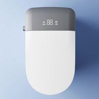 Siège de toilette intelligent haut de gamme avec chauffage, bidet, télécommande, réglage de la température de l'eau inclus, fixation au sol