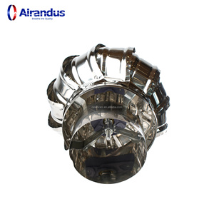 NOUVEAU Cache de <span class=keywords><strong>cheminée</strong></span> rotatif en acier inoxydable HVACR TB pour l'admission d'air et la ventilation des poulaillers - Product Image 4