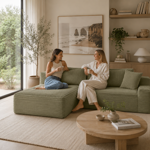 Sofá de Espuma Viscoelástica Comprimida, Sofá Cama sin Estructura, Sofá Modular con Relleno de Esponja, Estilo Interior Moderno - Product Image 3