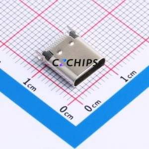 HC-TYPE-C-24P-CP0.8-5A-L9.25-01 USB Connector SMD Connector Type-C USB 3.1 Female Clamp Plate - Product Image 1