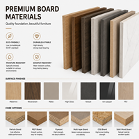 Kabinet Kamar Mandi Klasik yang Dipasang di Dinding dengan Cermin Pintar LED, Konstruksi Kayu Lapis Tahan Air, Set Wastafel Porselen