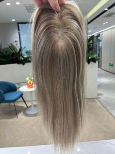 Vente en gros MONO Toupet respirant pour femme 16 pouces 3*5 pouces Cuticule chinoise vierge <span class=keywords><strong>de</strong></span> cheveux humains - Product Image 2