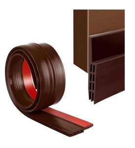 Striscia Adesiva Termica per Fessure Inferiori delle Porte in Legno, Isolamento Acustico, Protezione da <span class=keywords><strong>Vento</strong></span>, Polvere e Insetti - Product Image 1