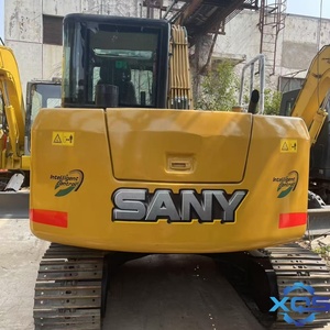 รถขุด SANY SY75C ประสิทธิภาพสูง ประหยัดน้ำมัน เชื่อถือได้ พร้อมเครื่องยนต์ Isuzu น้ำหนัก 7.5 ตัน บุ้งกี๋ขนาด 0.32 เมตร พร้อมเกียร์บ็อกซ์และ PLC - Product Image 4