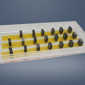 Barre de cristal de garnette d'aluminium d'yttrium dopée au chrome à haute stabilité, cristal YAG dopé au chrome de 0,02 mm pour la télémétrie laser - Product Image 5